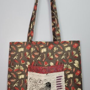 Tote Bag, Book Raven