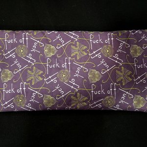 Eye Pillow, Purple F*ck Off