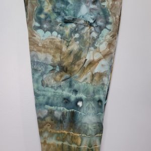 XL Bamboo Pocket Leggings, Teal Desert