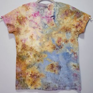 L V-neck, Sunset Sky Watercolor