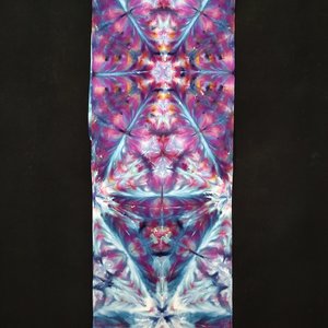 Scarf, Rayon, Berry Burst
