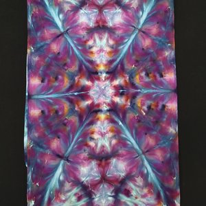 Scarf, Rayon, Berry Burst