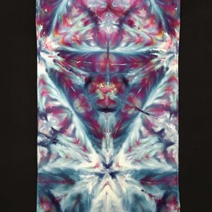 Scarf, Rayon, Berry Burst