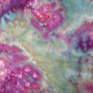 Shawl, Bamboo, Strawberry Skies Watercolor