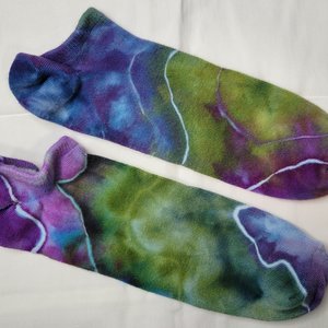 Footie Socks, Bamboo, 11-13, Forest Pond