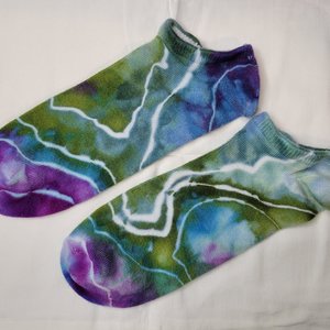 Footie Socks, Bamboo, 9-1, Forest Pond