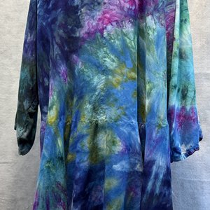 3X Kimono Jacket, Monet Swirl