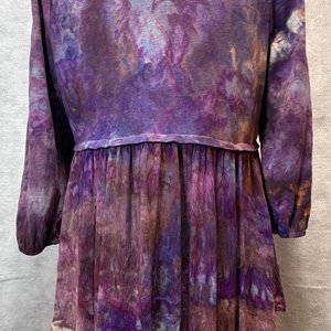 Torrid Size 0 (L/XL) Kimono Jacket, Plum Port