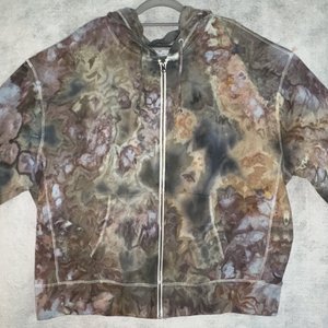 XXL Unisex Zip-Up French Terry Hoodie, SandStorm