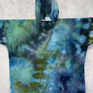 XL Tall Beach Knit Hoodie, Oceanic