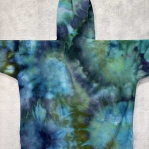 XL Tall Beach Knit Hoodie, Oceanic