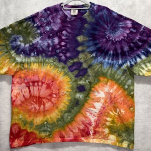 4XL T-Shirt, Rainbow Splash