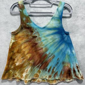 S Petite Luxe Swing Tank, Beachy