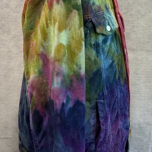 XXL Courderoy Sherpa Lined Jacket, Watercolor