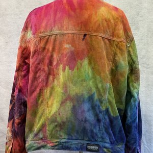 XXL Courderoy Sherpa Lined Jacket, Watercolor
