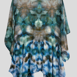 S/M Kimono Jacket, Fog Shibori