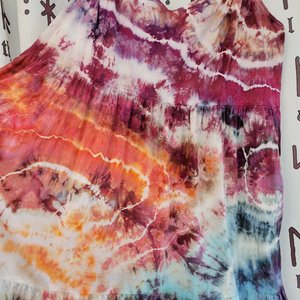 XL Cami Maxi Dress, Multicolored Geode