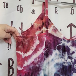 XL Cami Maxi Dress, Multicolored Geode