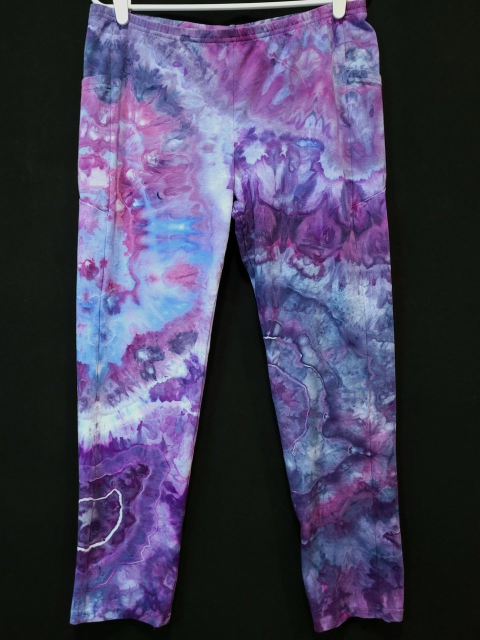 2X Pocket Leggings, Purple Geode
