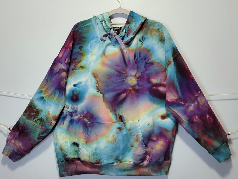 XL Bamboo Hoodie, Jellyfish