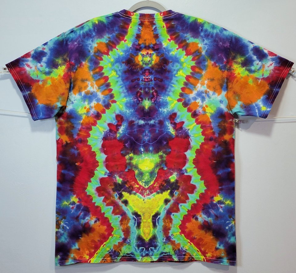 XL Tall T-Shirt, Psychadelic Mandala