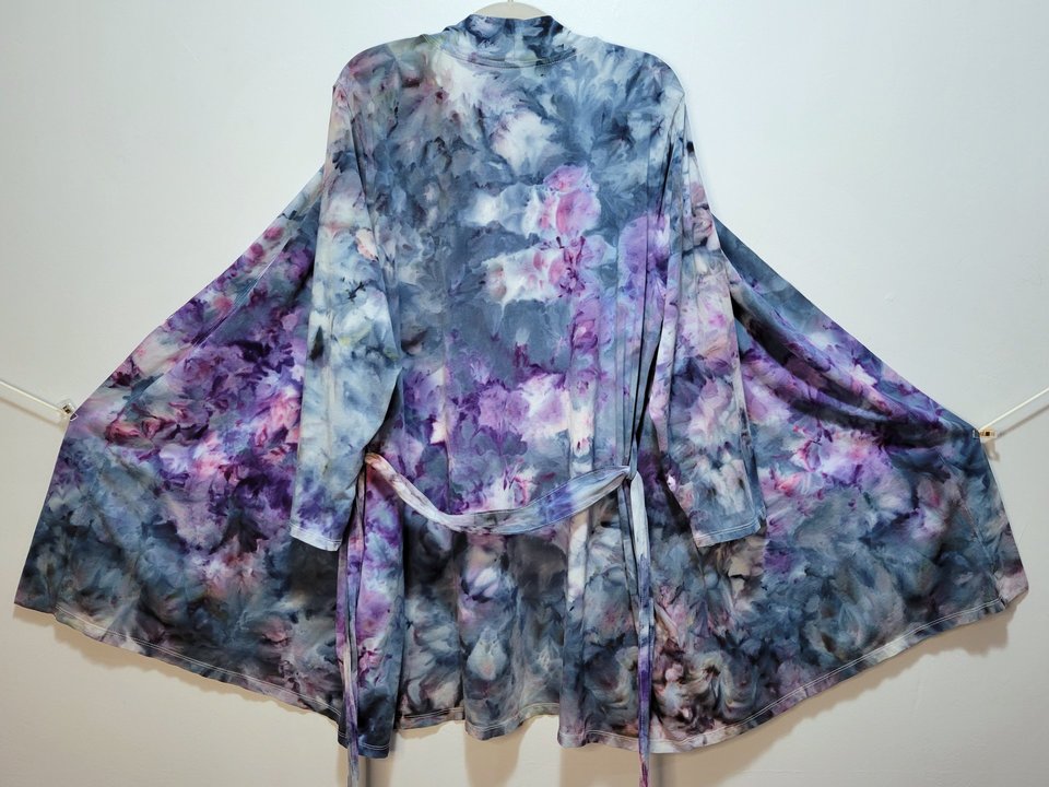 1X/2X Robe, Watercolor Floral