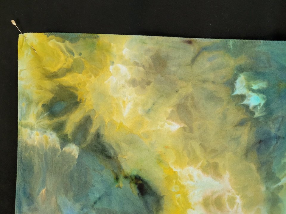 Bandana, 26" x 26", Forest Light