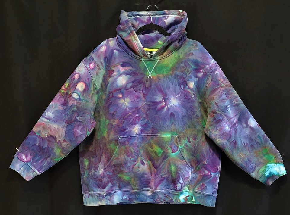 XXL Hoodie, Mind Bending Watercolor
