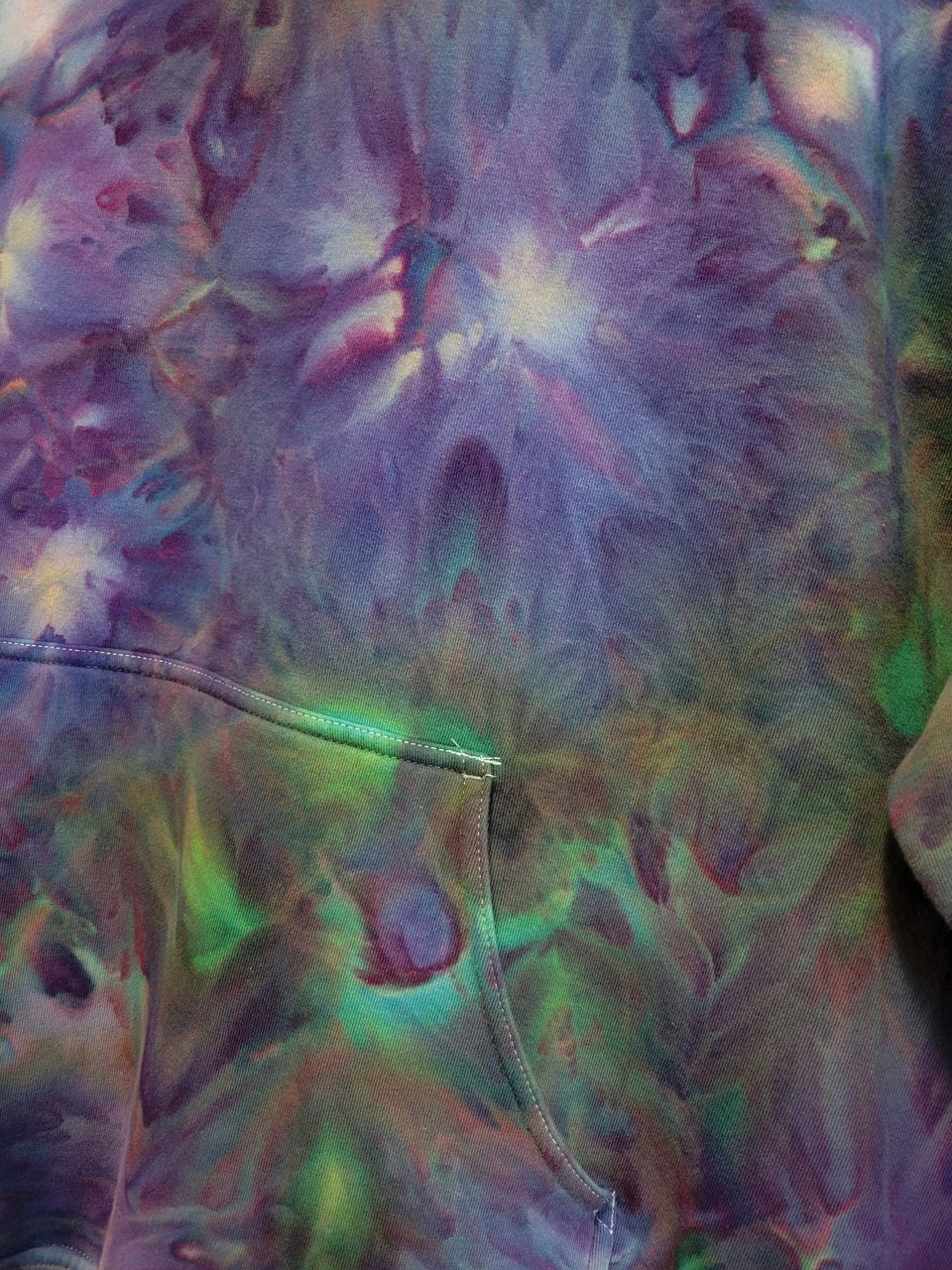 XXL Hoodie, Mind Bending Watercolor