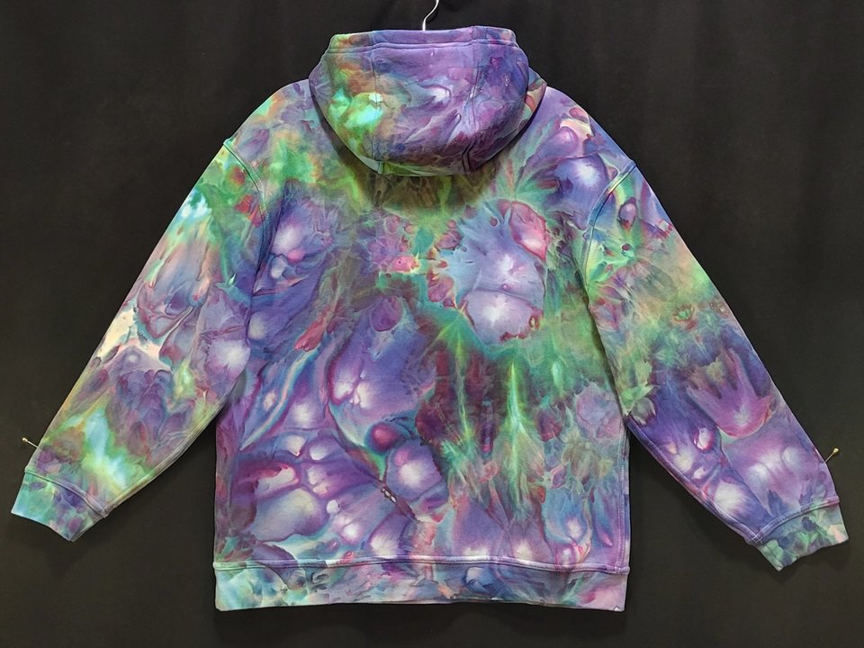 L Hoodie, Mind Bending Watercolor
