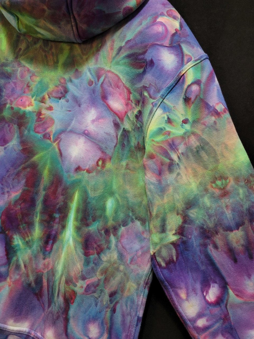 L Hoodie, Mind Bending Watercolor