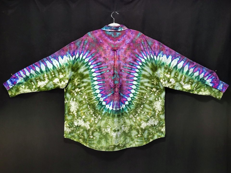 XL Tall Big Shirt, Funky Tuxedo