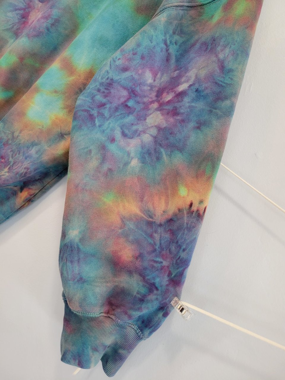 XL Tall Zip Up Hoodie, Mind Bending Clouds