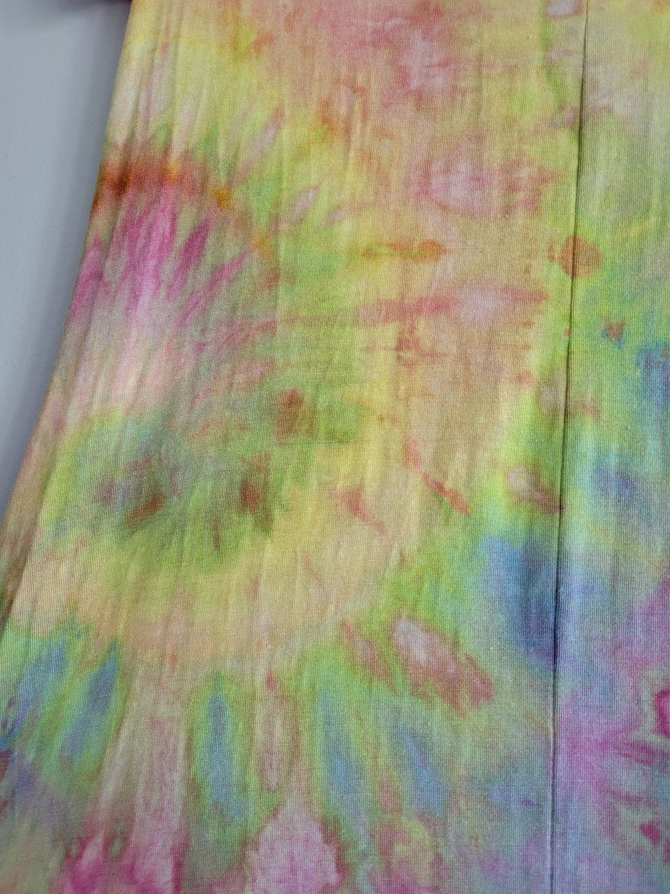 S Rayon Tunic, Pastel Swirls
