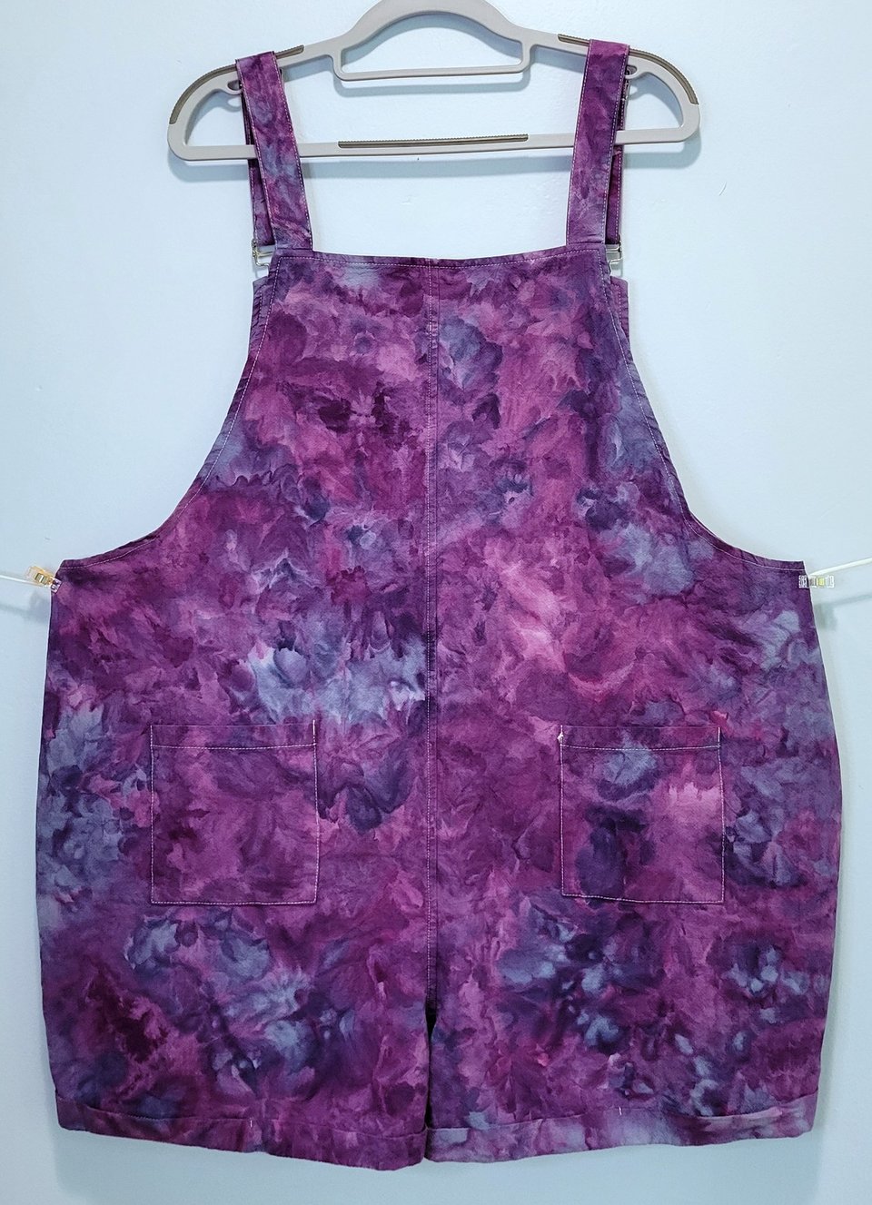 XXL Bib-Shorts, Elderberry Watercolor