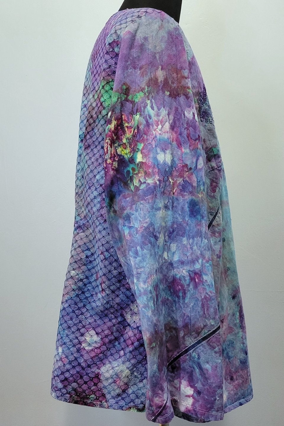 14/16 Upcycled Eyelet Blouse, Mindbender B