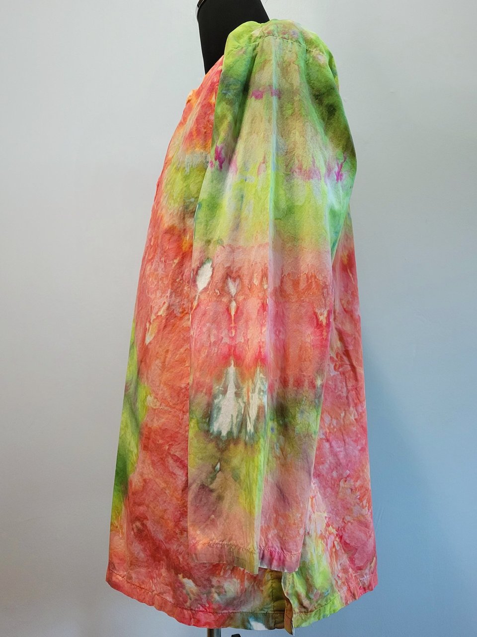 XL Cotton Tunic, Tropical Swirl
