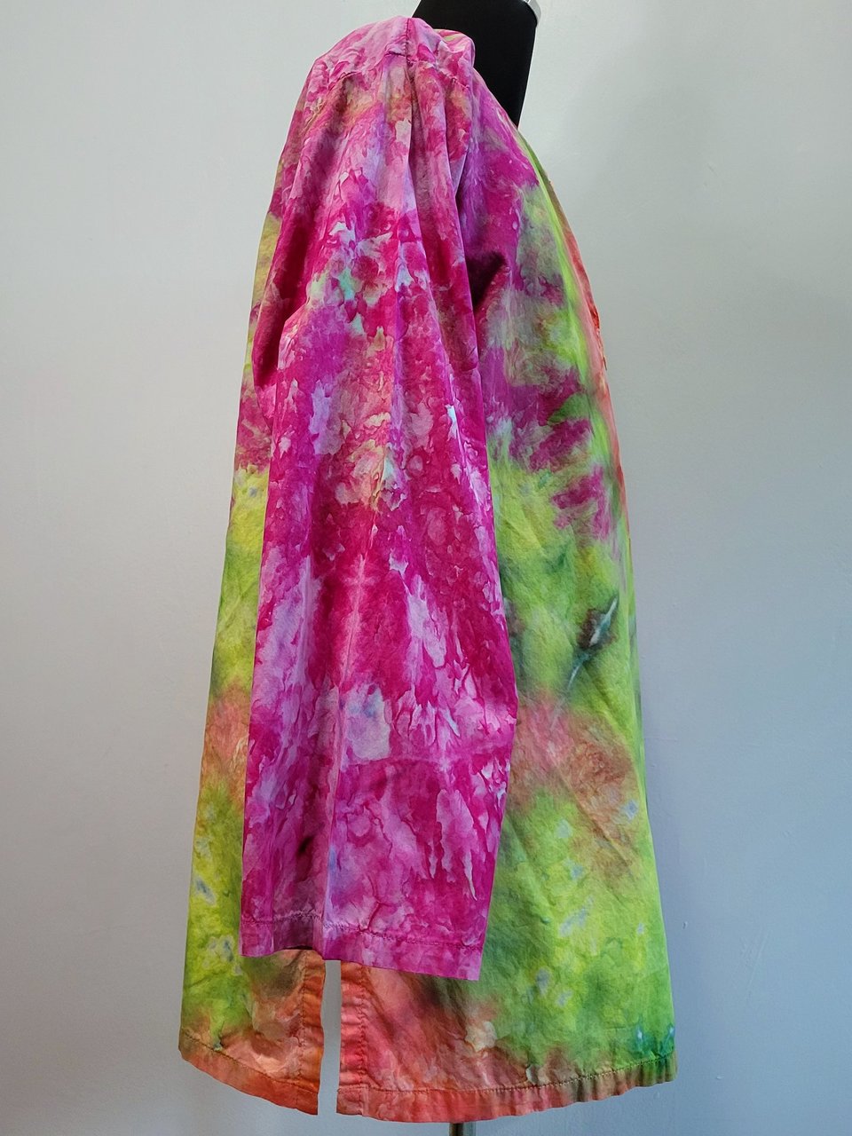 XL Cotton Tunic, Tropical Swirl
