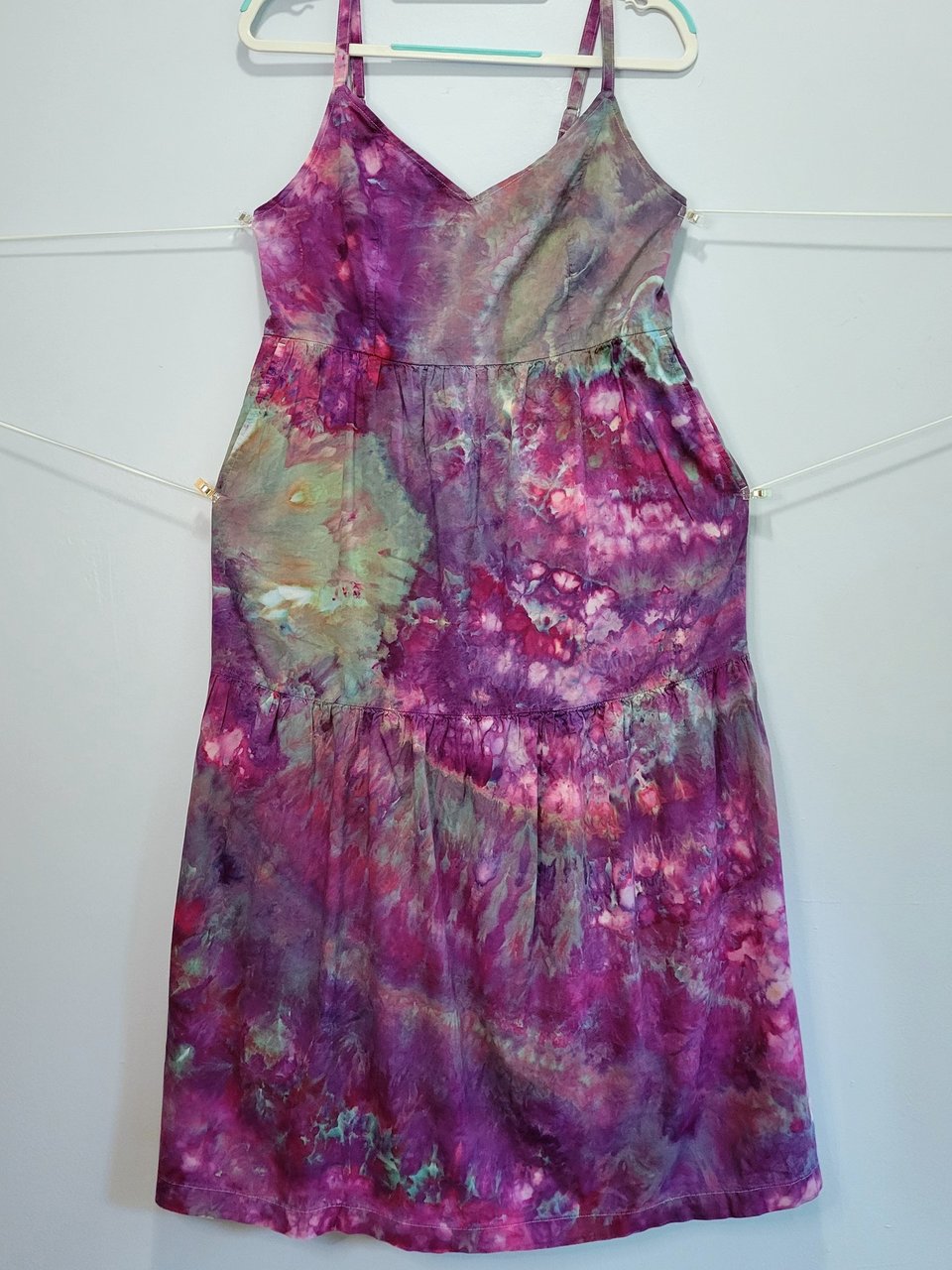 S Sundress, Strawberry Skies