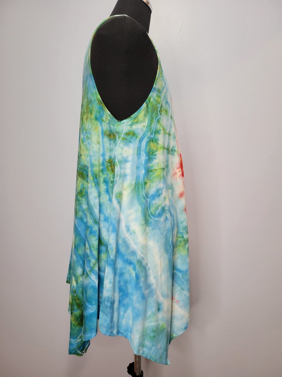Size 16 Viscose Tank, Sunlit Tropical