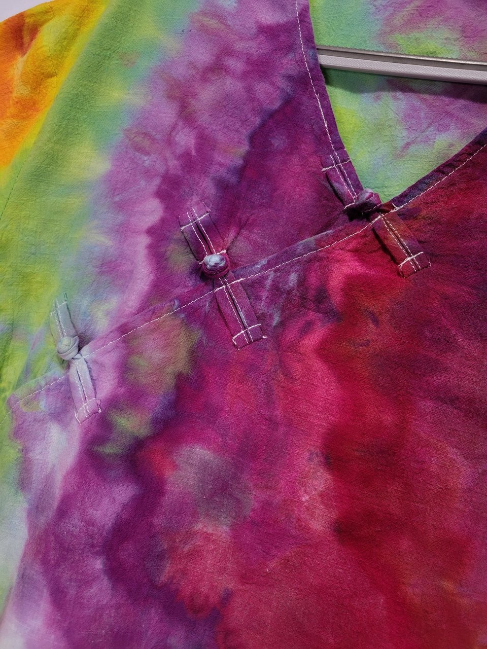 3XL Asian Top, Rainbow