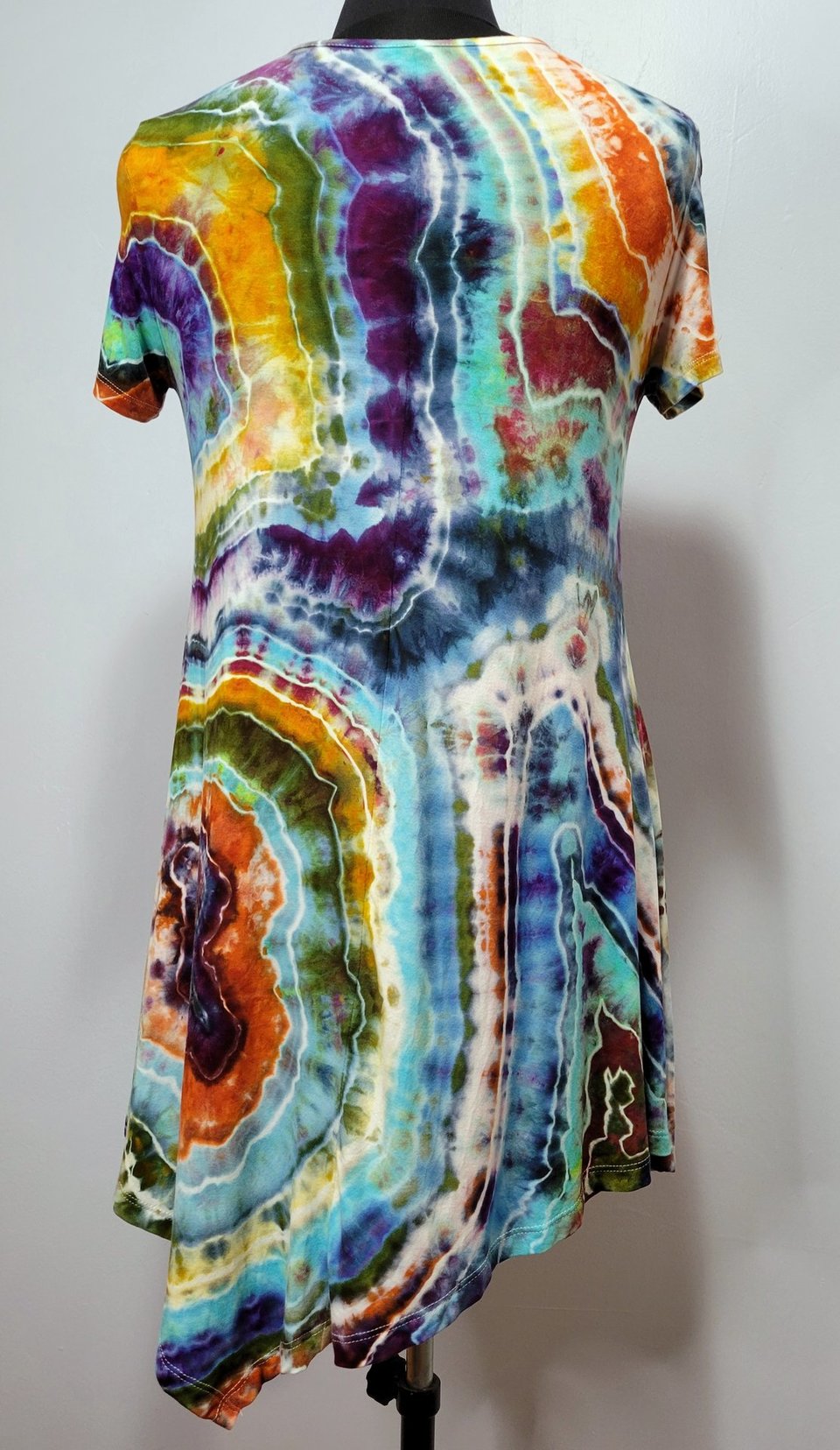 M/L Hanky Hem Tunic, Wild Geode