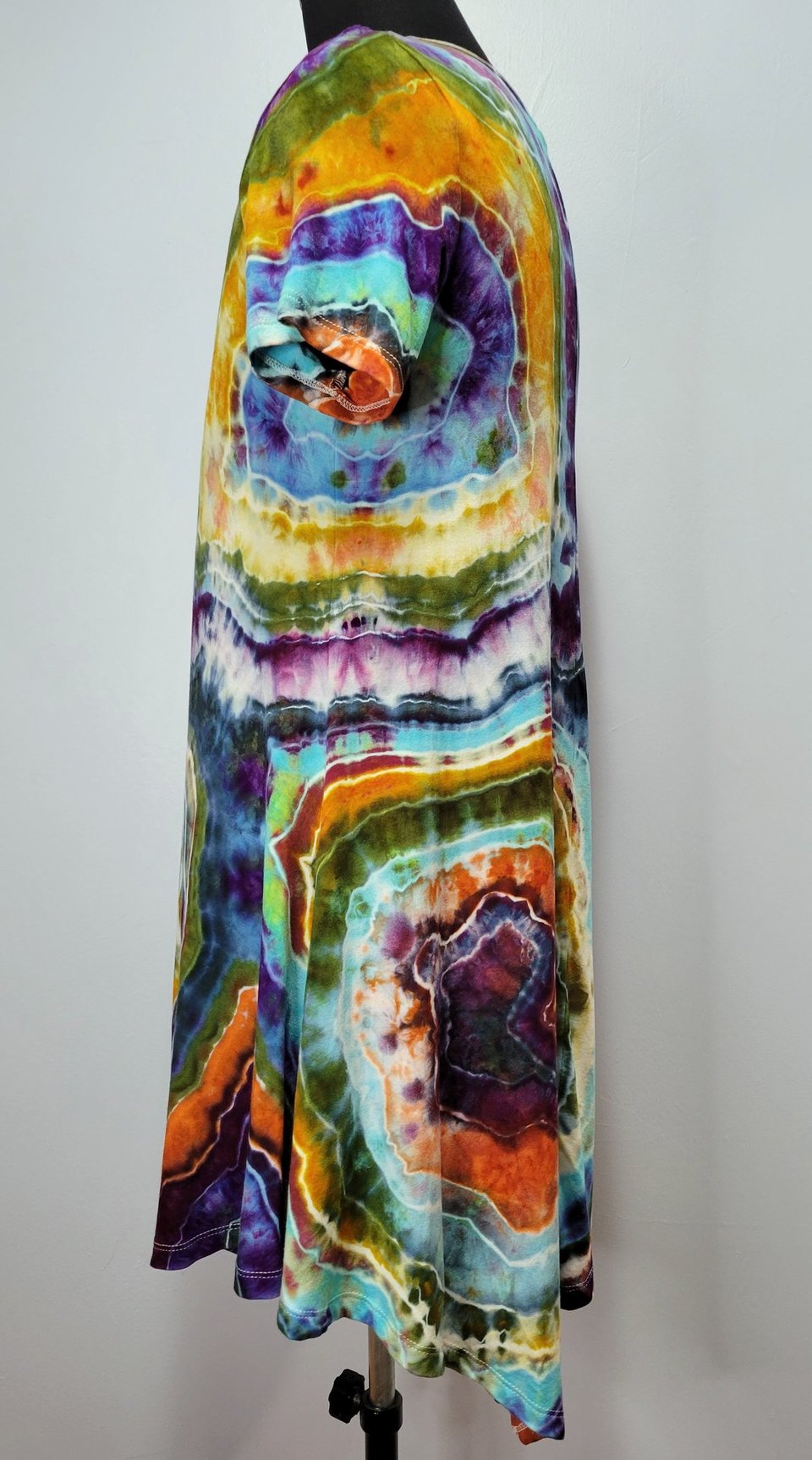 M/L Hanky Hem Tunic, Wild Geode