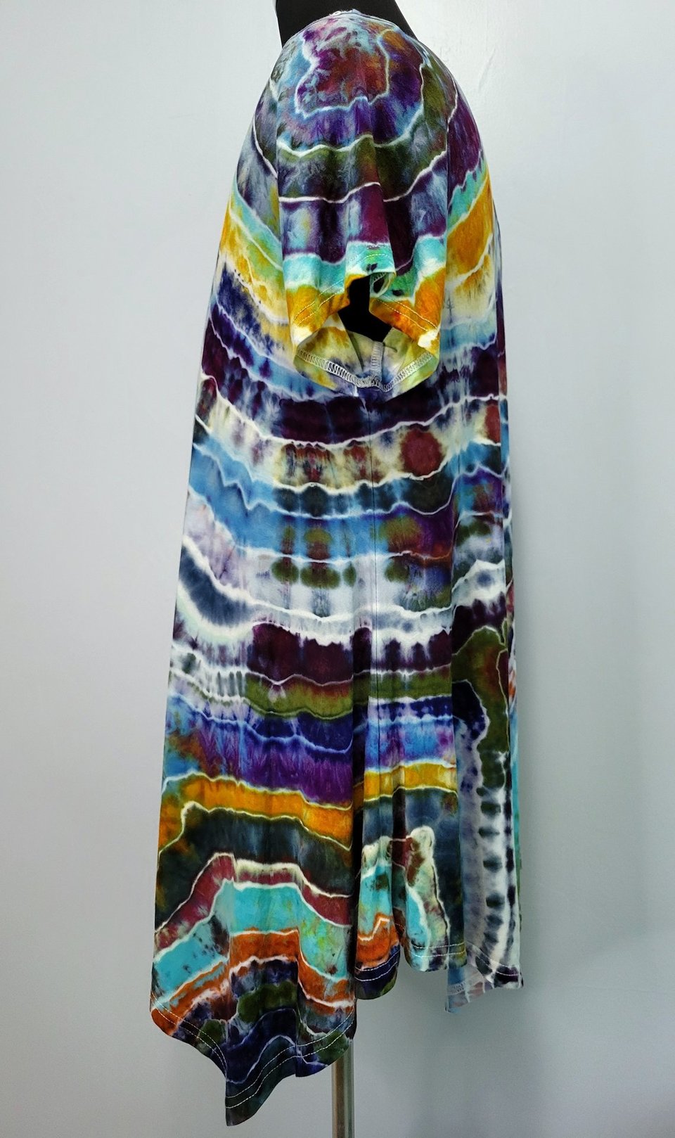 2X Hanky Hem Tunic, Wild Geode