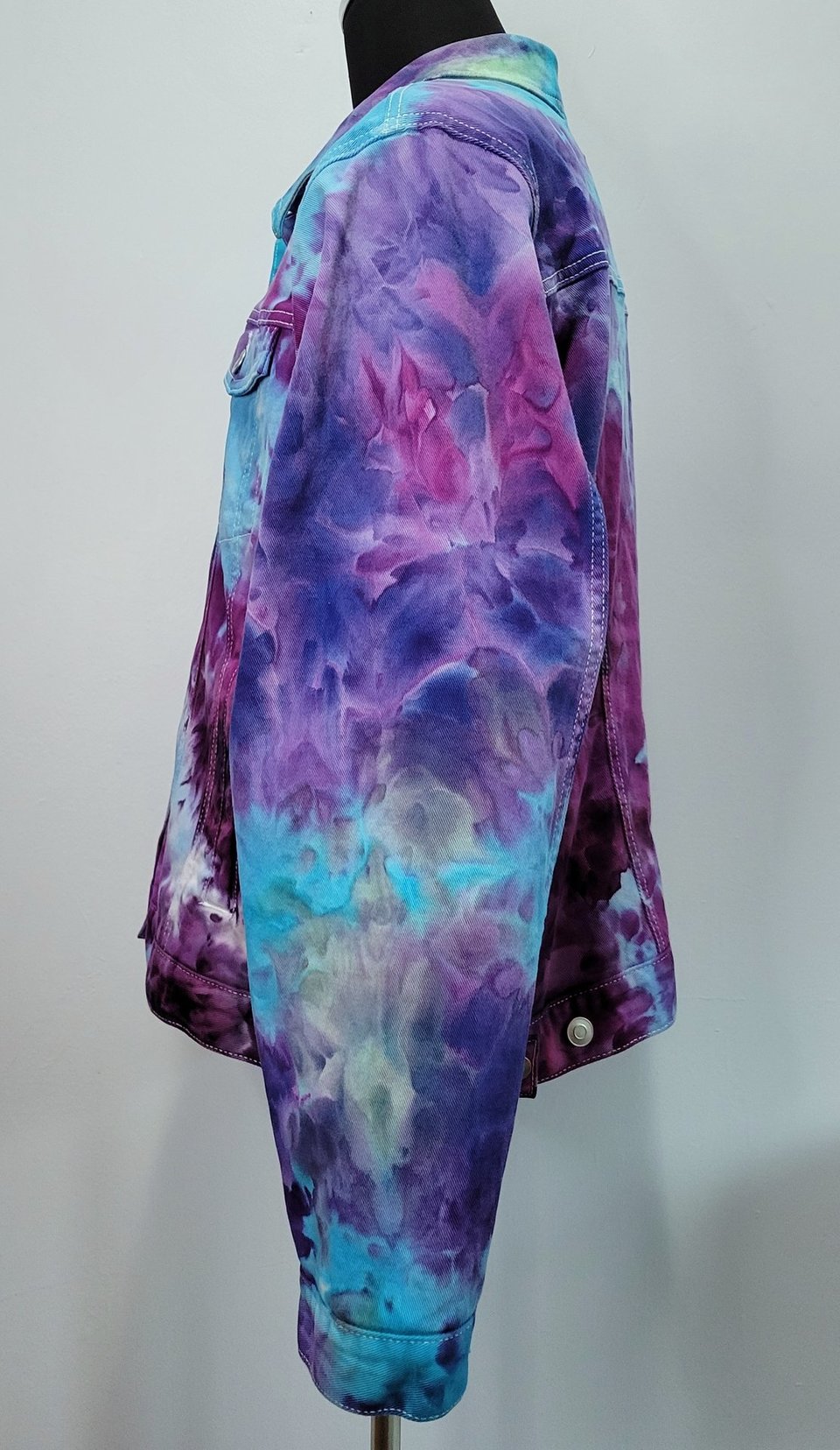 3XL Denim Jacket, Rhododendron
