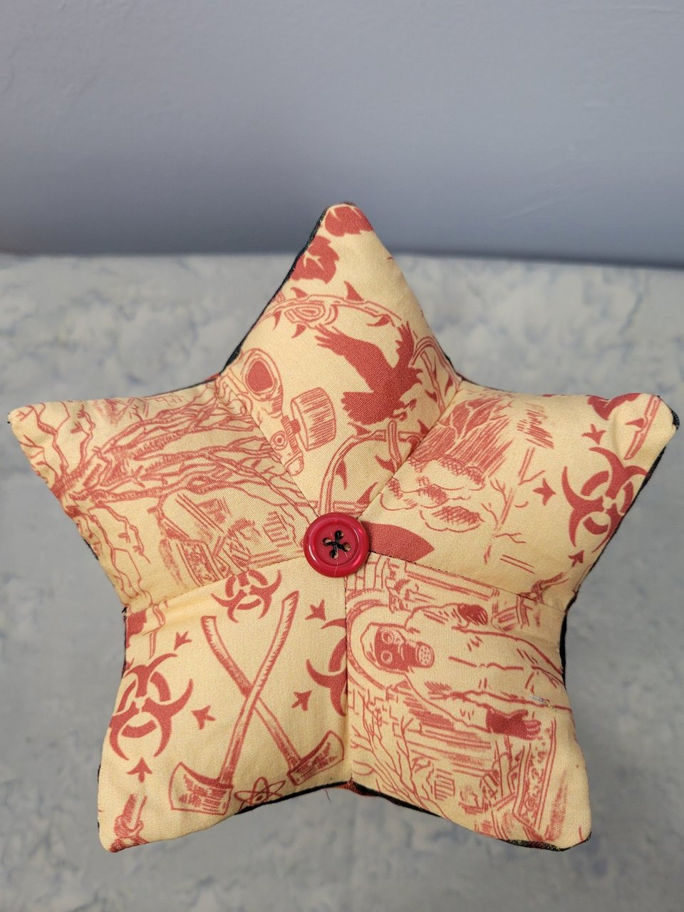 Pin Cushion, Post Apocalyptic Toile