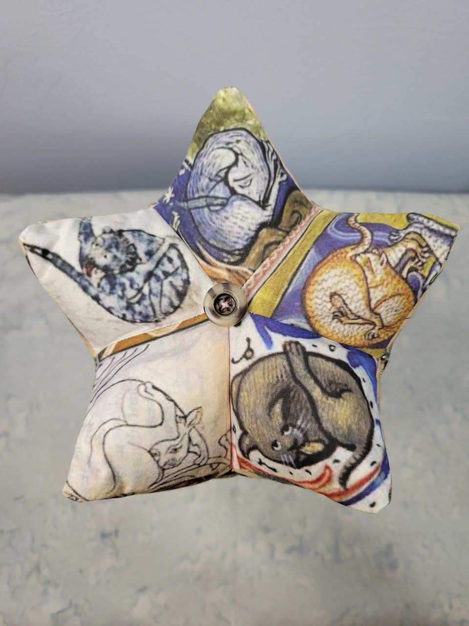 Pin Cushion, Cats & Snails