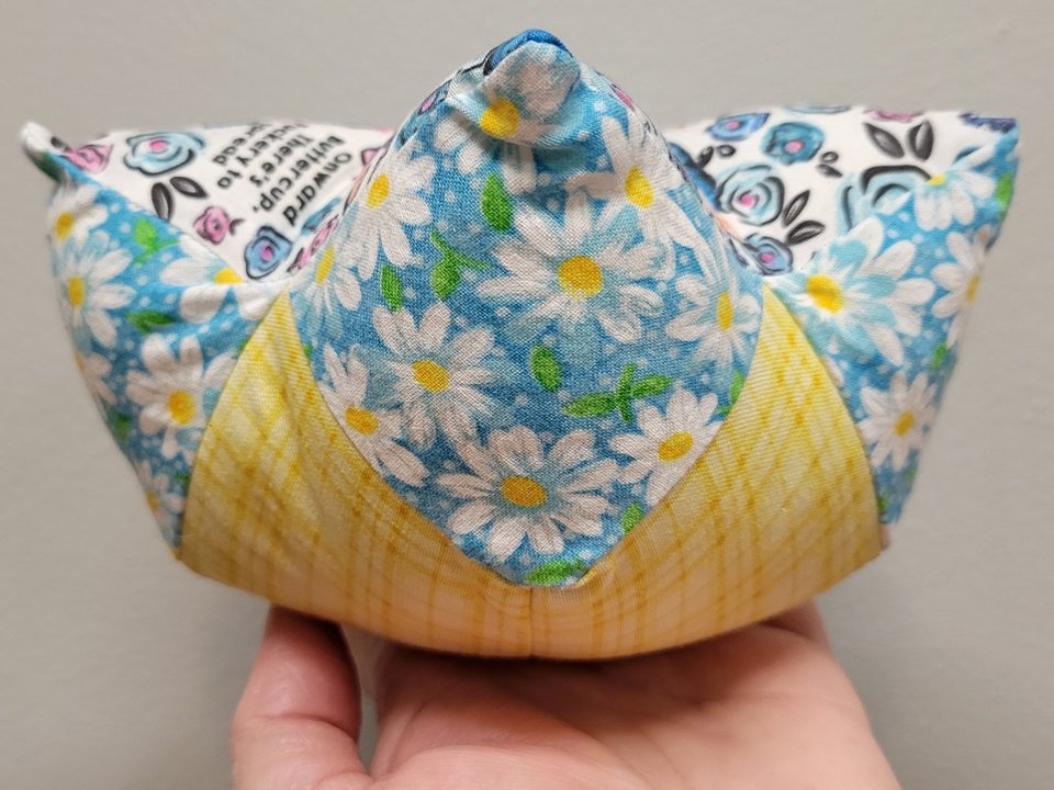 Pin Cushion, Onward Buttercup!