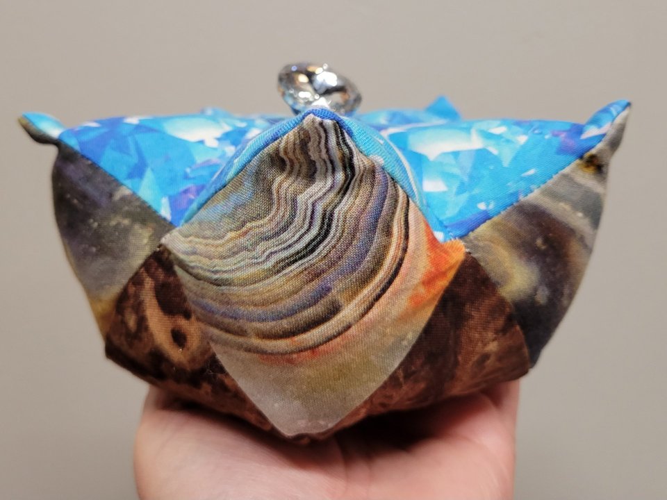 Pin Cushion, Crystal Geode