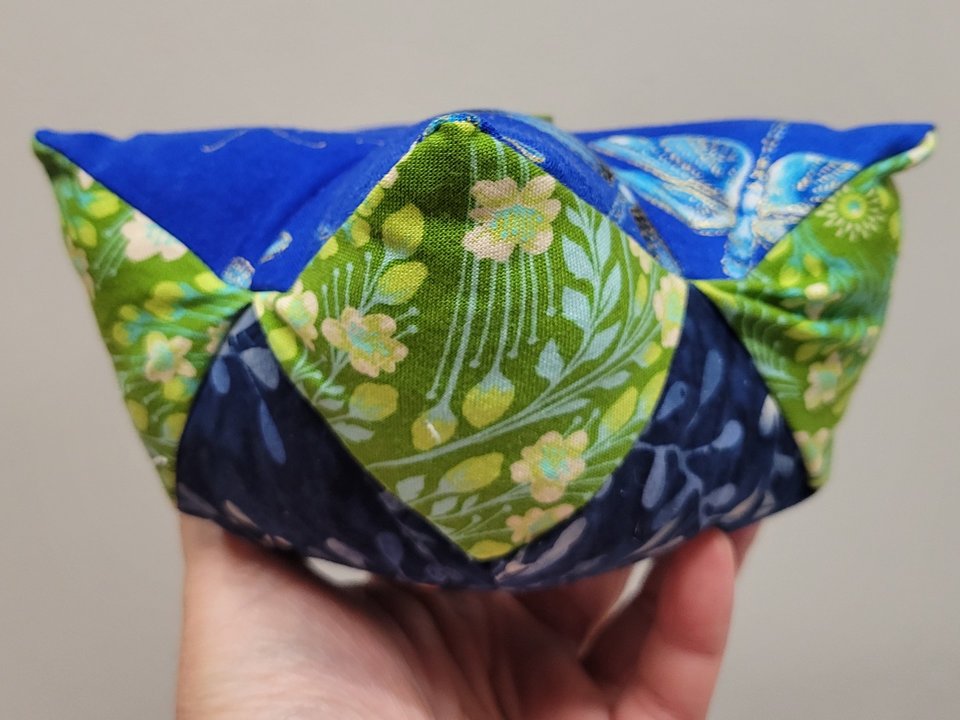 Pin Cushion, Blue Dragonflies